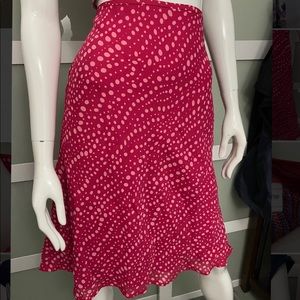 Josephine Chaus Hot Pink Skirt